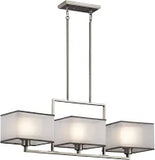 3 Light Linear Chandelier Kailey Collection by Kichler